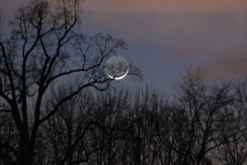 New Moon: photo by Michael Myers